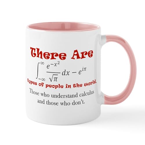 White/Pink Inside - Calculus Mug