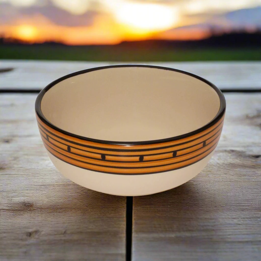Premium Handmade Tapa Dinnerware Bowls Set - Eco-Friendly Natural Wooden Bowls for Soup, Salad, Cereal - Perfect for Home Dining, Restaurant Use & Gift Giving