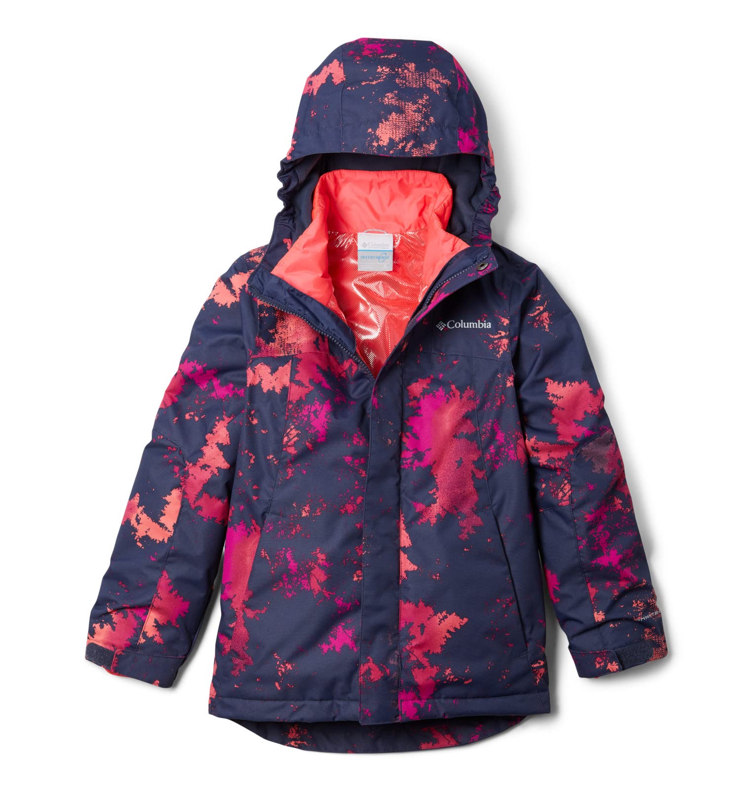 Columbia Girls' Whirlibird II Interchangeable Jacket - Waterproof & Breathable Winter Coat for Outdoor Activities, Hiking, and School - Toddler to Youth Sizes
