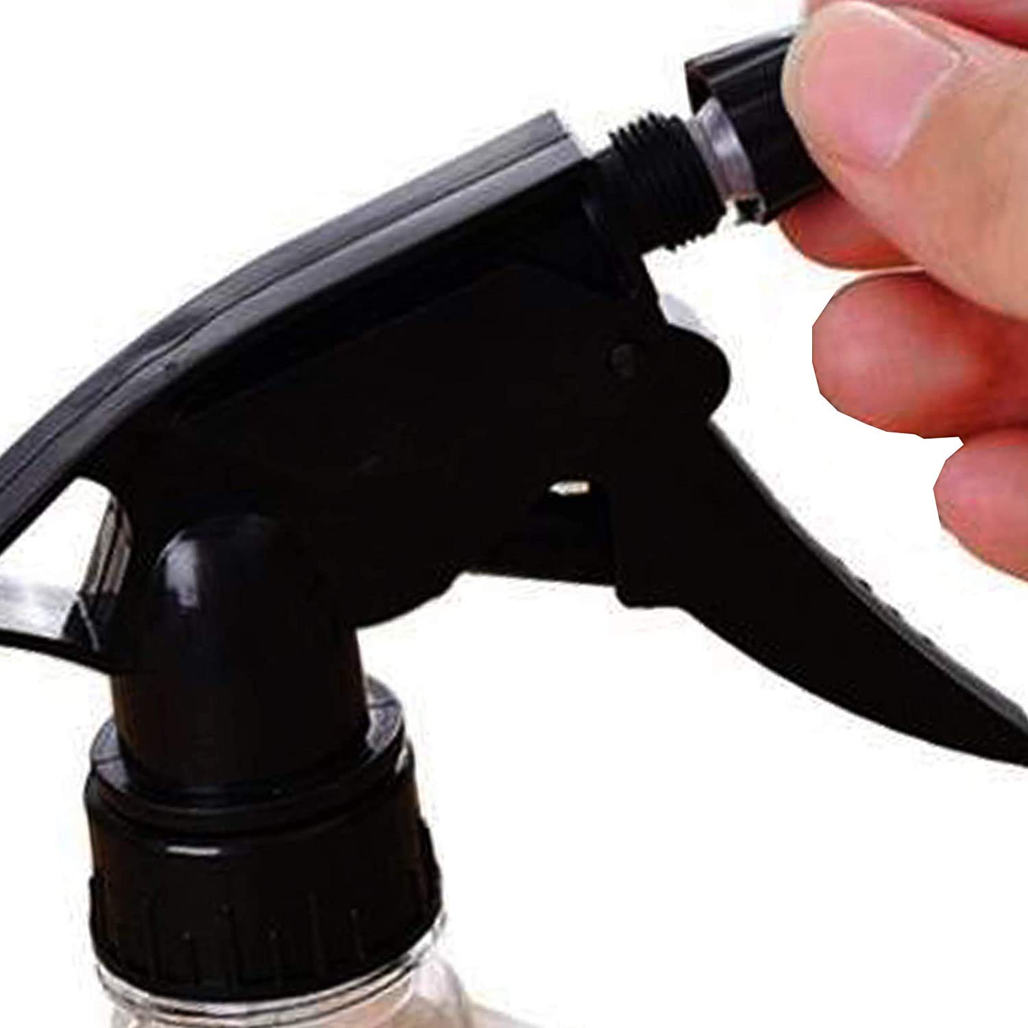 RAVARIYA Professional Empty Spray Bottle - 16oz Refillable Fine Mist Sprayer for Hair Styling, Face Misting, Plants & Cleaning - Perfect for Salon, Home & Travel Use