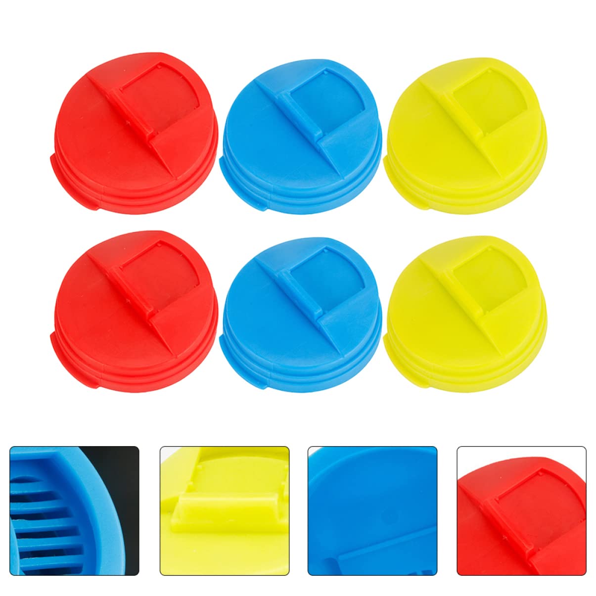 Alipis 18-Piece Plastic Can Sealing Lids - Reusable Beverage Can Covers, Soda Bottle Caps & Drink Toppers - Perfect for Picnics, Parties, and Outdoor Activities