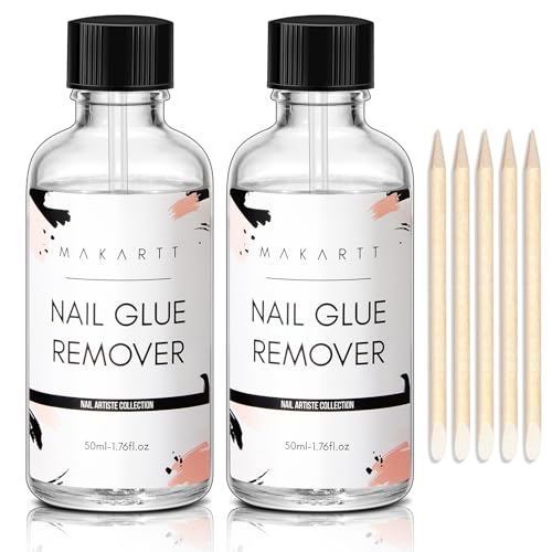 2pcs nail glue remover