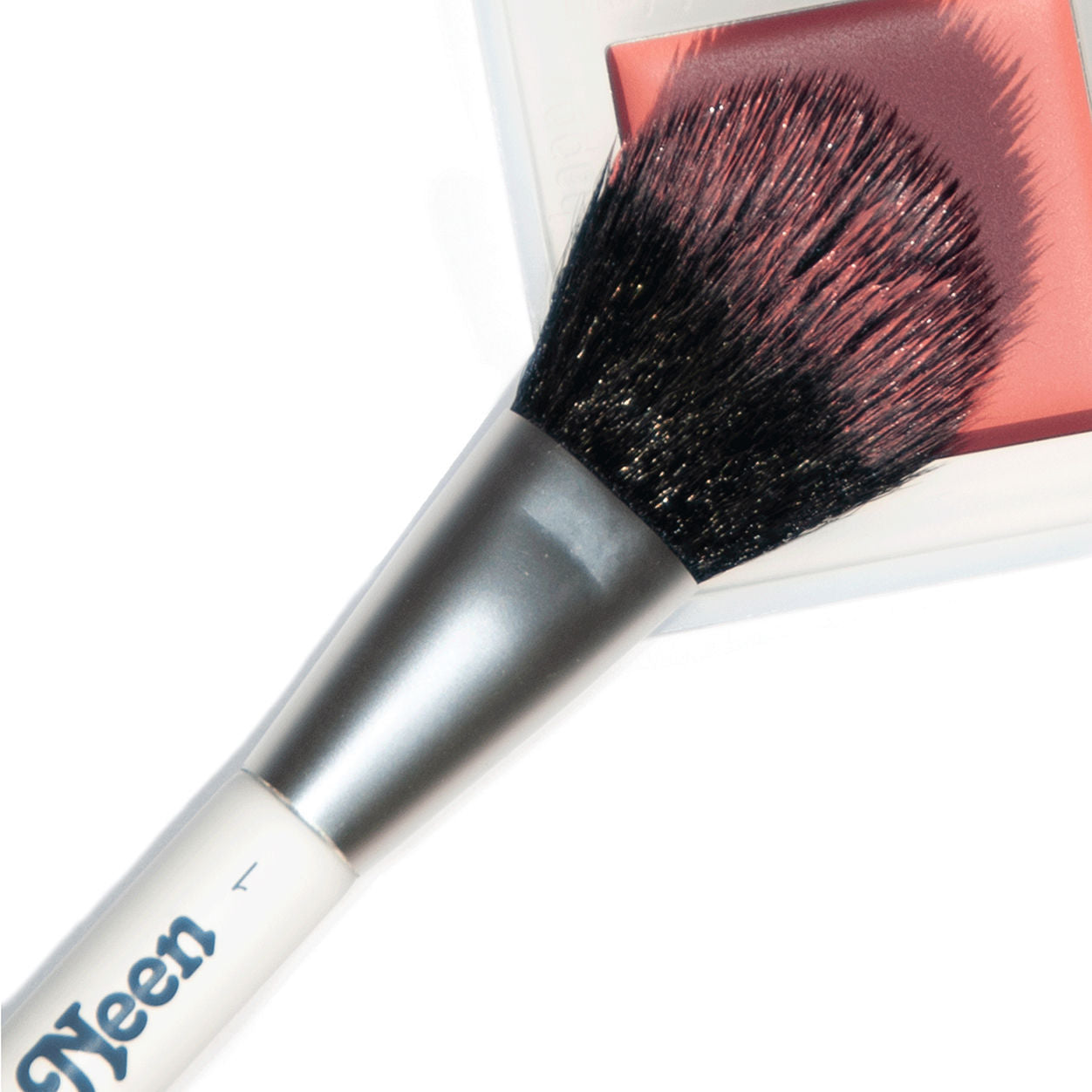 Professional Duo Cheek and Face Brush for Makeup Blending & Contouring - Soft Bristles for Flawless Application | Perfect for Everyday Makeup & Travel Beauty Kit