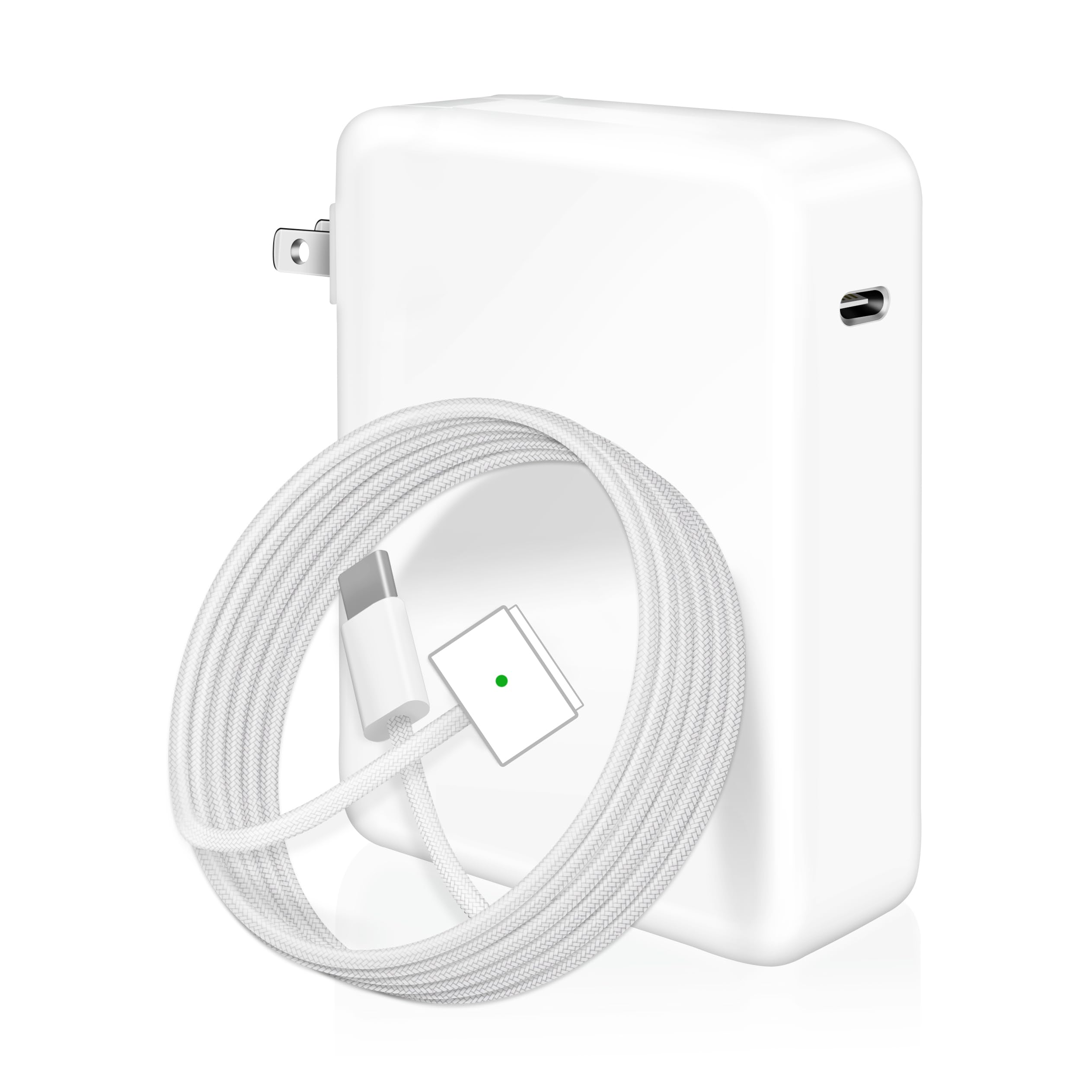140W USB C Fast Charger for MacBook Pro 16/14 inch & MacBook Air 15/13 inch (2021-2025 M1/M2/M3/M4 Models) - Includes 6.6ft USB-C to USB-C Cable - Perfect for Travel, Office & Home Charging