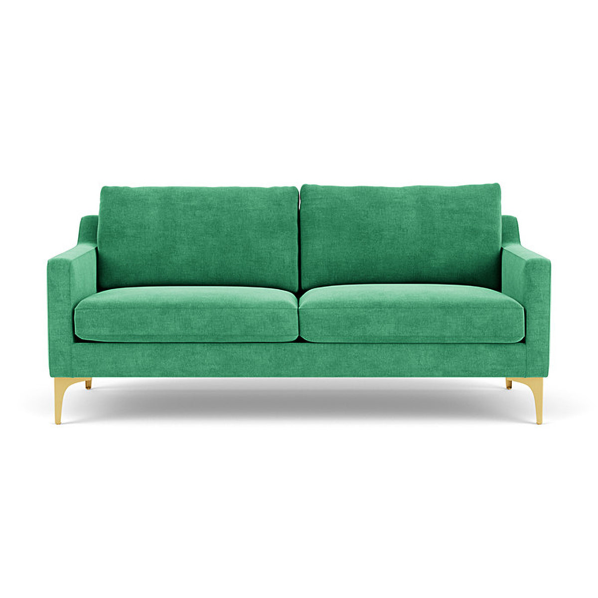Astha Fabric 2-Seater Sofa - Comfortable Modern Loveseat for Living Room, Apartment & Small Spaces | Durable Upholstered Couch for Relaxing & Entertaining