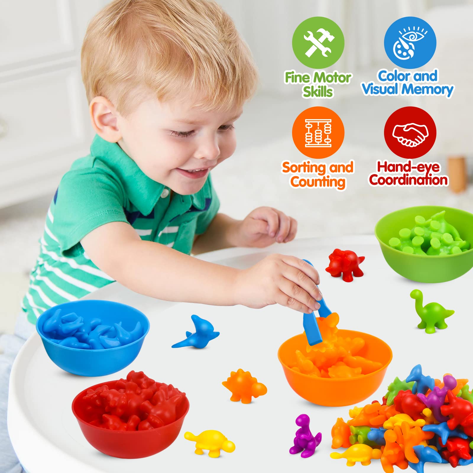 Best Preschool Learning Toys Set for Toddlers - Alphabet, Numbers & Shapes Educational Kit - Perfect for Home, Classroom & Daycare Learning Activities