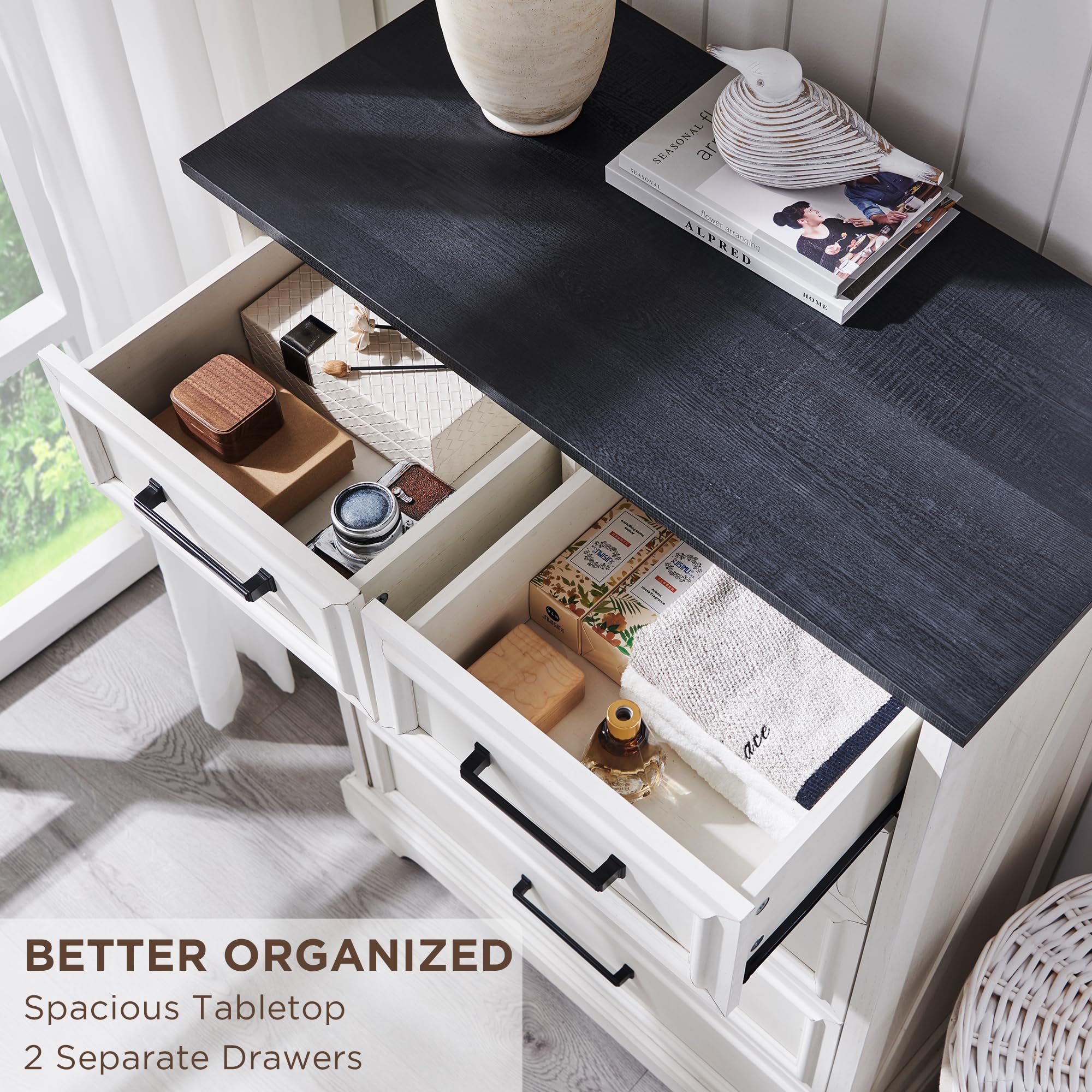 6 Drawer Dresser for Bedroom - 44