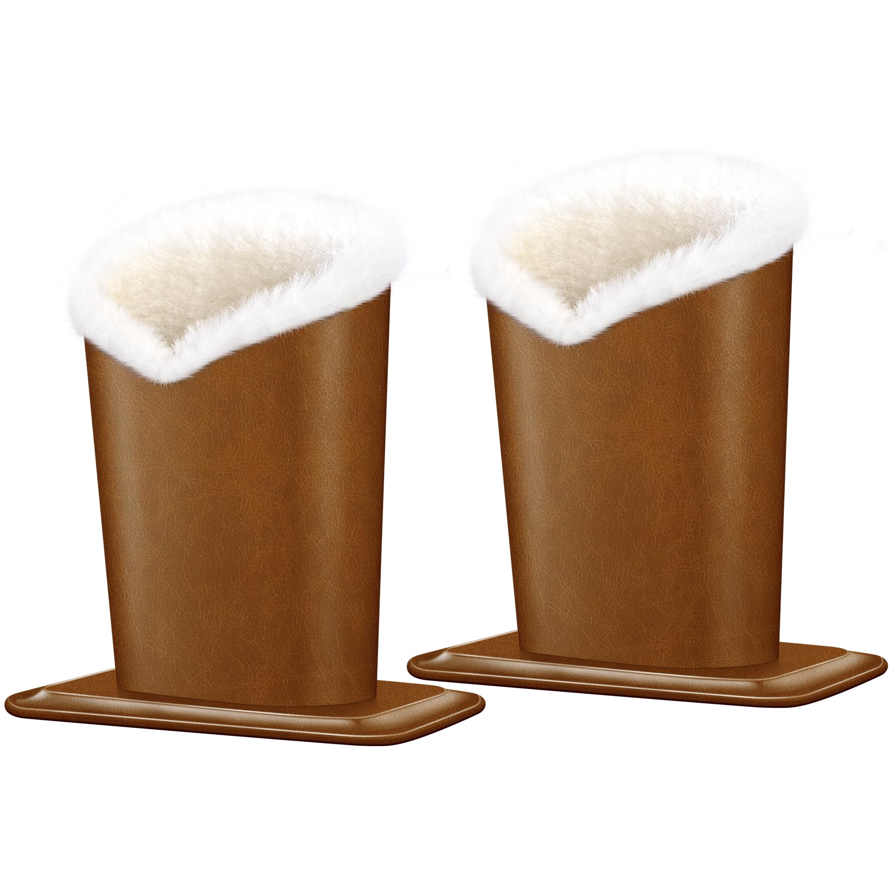 2 Pack Soft Plush Lined Eyeglasses Holder Stand - Protective Glasses Case for Desk & Nightstand - Perfect for Home, Office, and Travel Organization