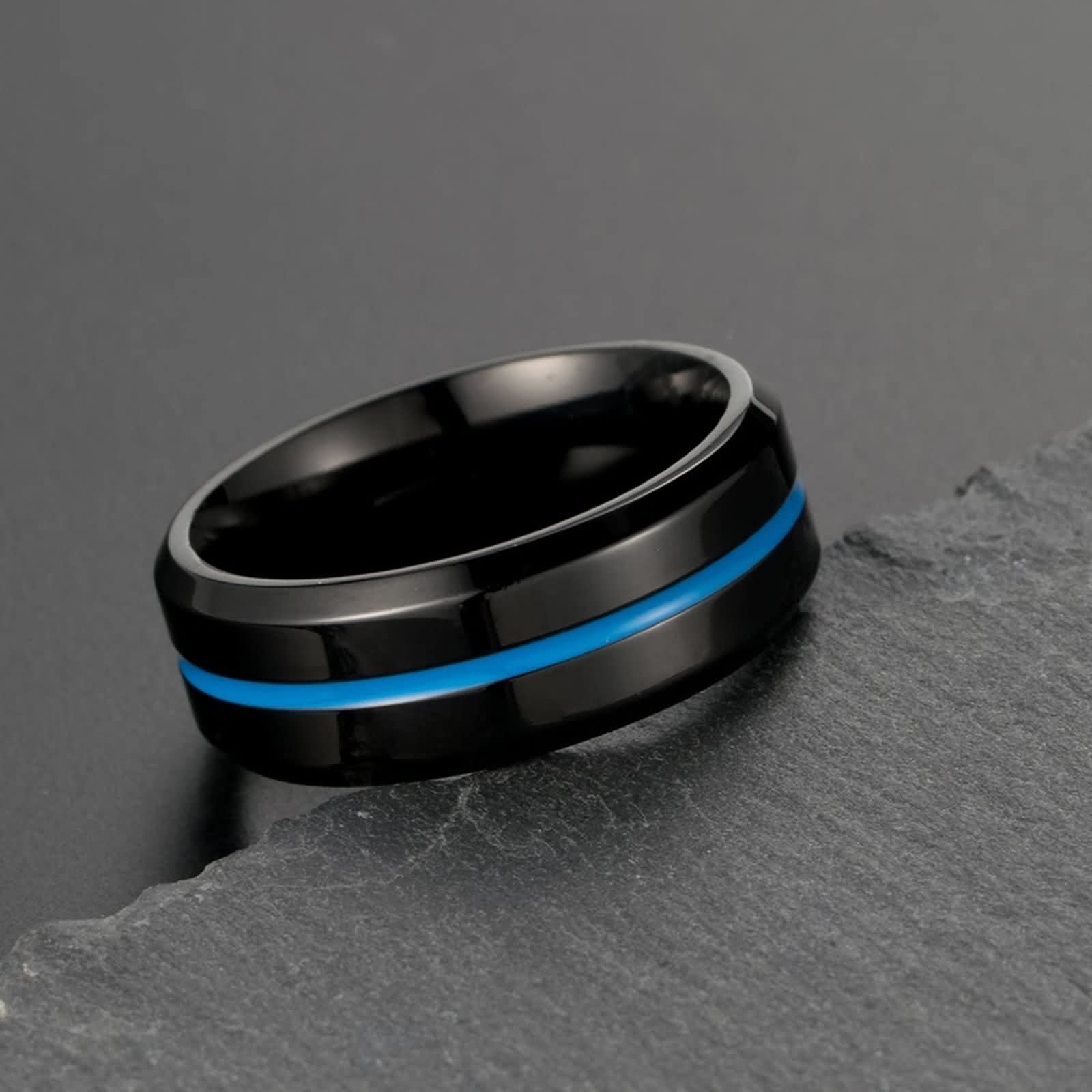 Elegant Stainless Steel Wedding Bands for Crafts - Western Style Epoxy Jewelry Rings for Couples, Women & Men - Perfect for DIY Projects, Anniversary Gifts & Western-Themed Weddings