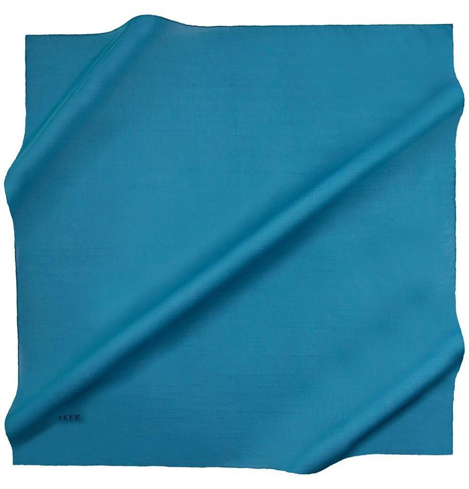 Aker Silk Cotton Square Solid Scarf #7071 422 - Lightweight Fashion Accessory for Women, Perfect for Office, Travel and Casual Outfits
