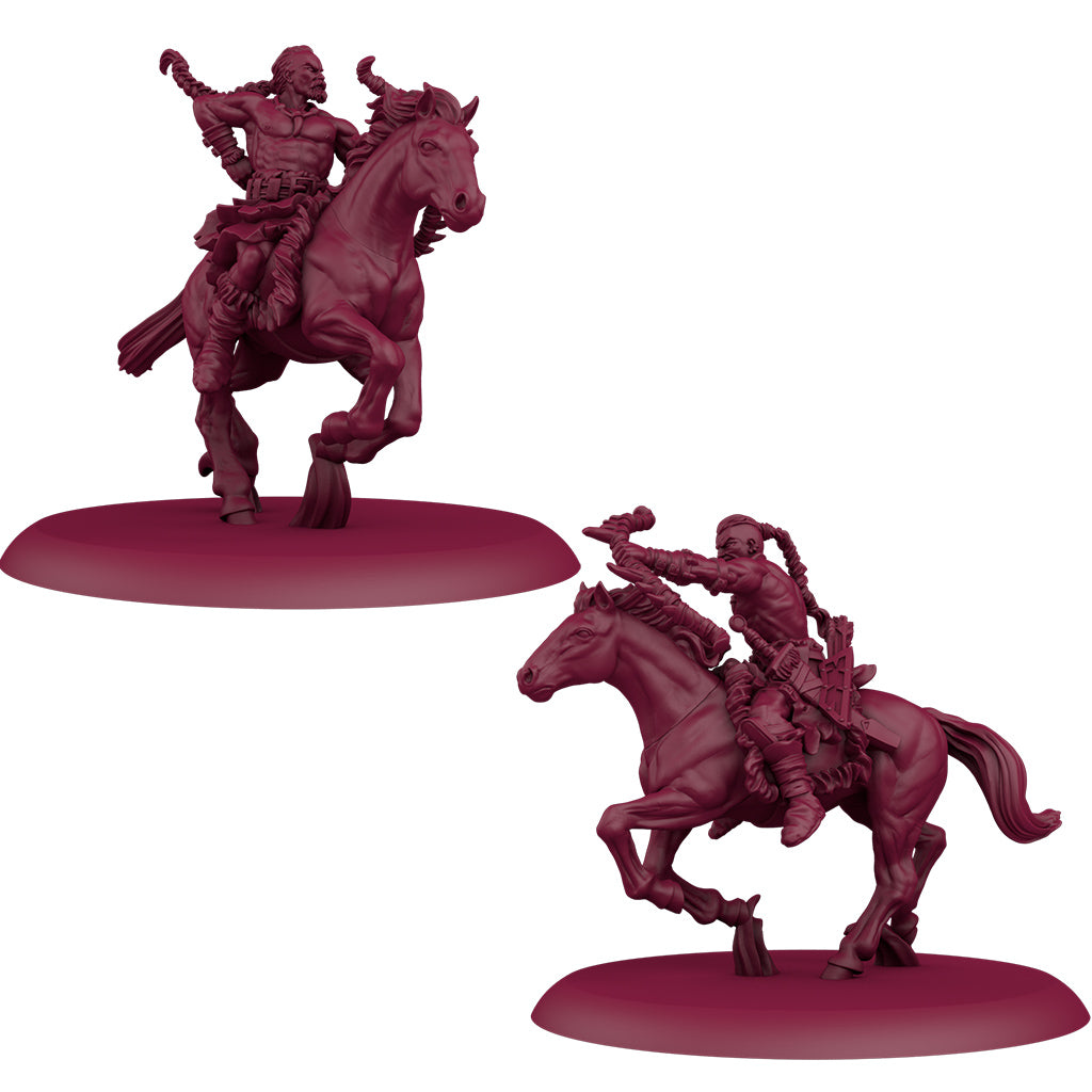 Game of Thrones Targaryen Dothraki Outriders Action Figures - Collectible GOT Merchandise for Fans & Fantasy Decor