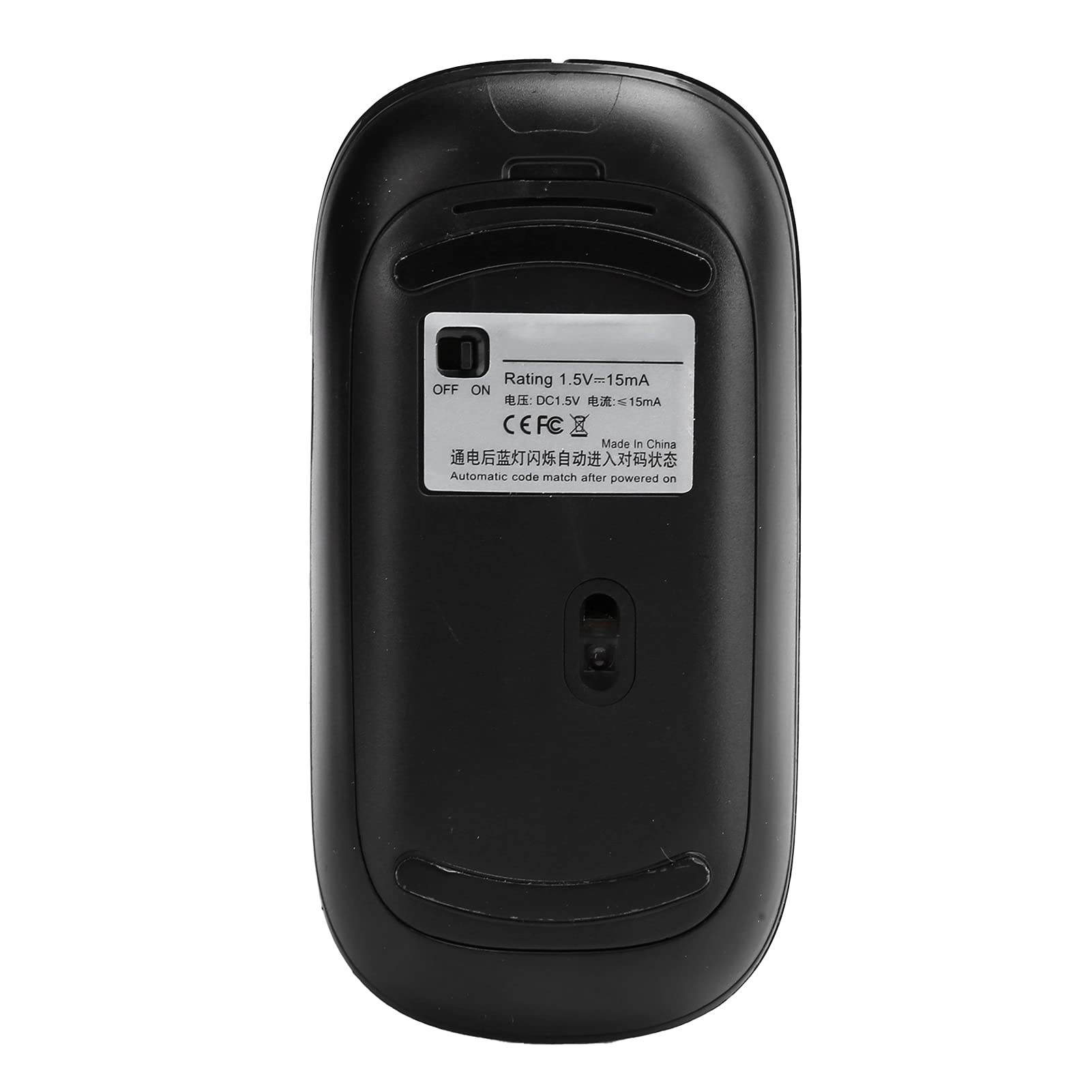 Ciciglow Wireless Bluetooth 5.0 Silent Mouse - 1600 DPI Optical Tracking, Portable Ergonomic Computer Mouse for Mac OS, Windows, Laptops & Tablets - Perfect for Office Work, Travel & Home Use