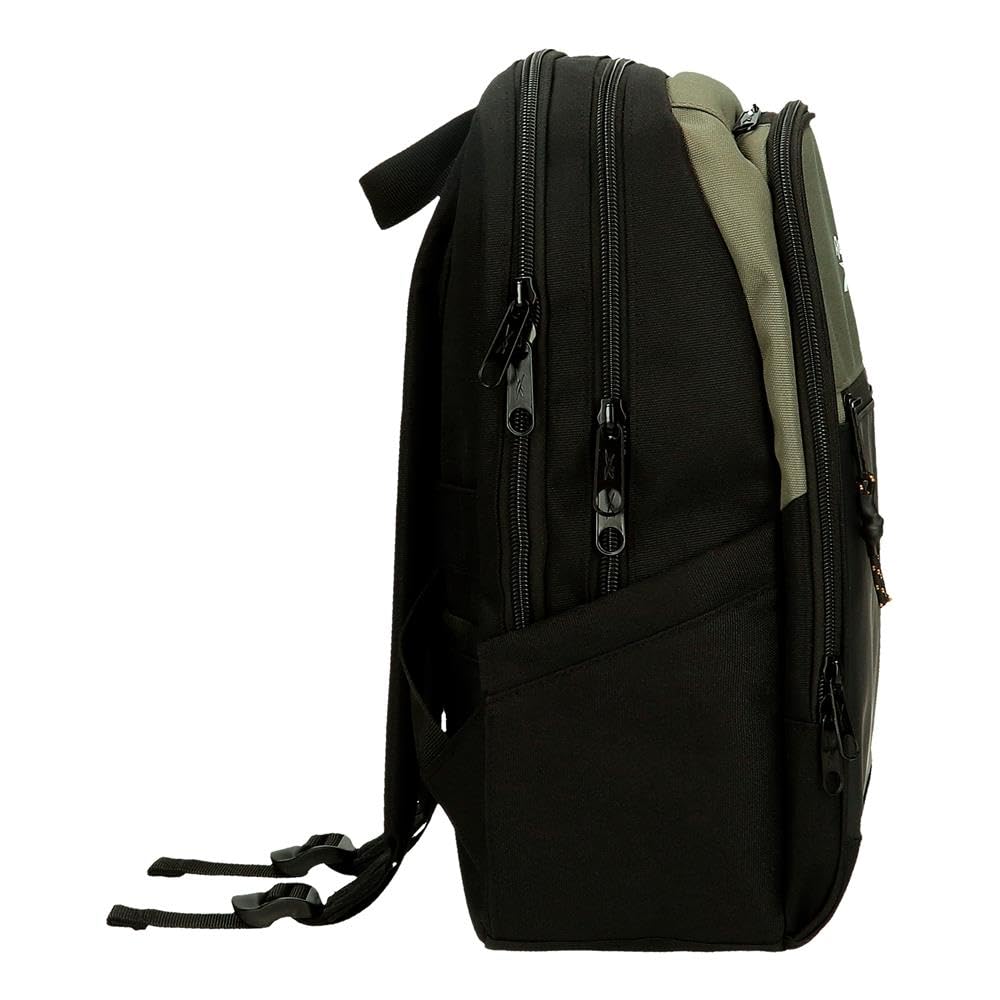 Reebok Hamilton Backpack - Green Laptop Backpack for Men & Women, Durable School & Travel Backpack with USB Charging Port | Perfect for College, Work, Gym & Outdoor Adventures