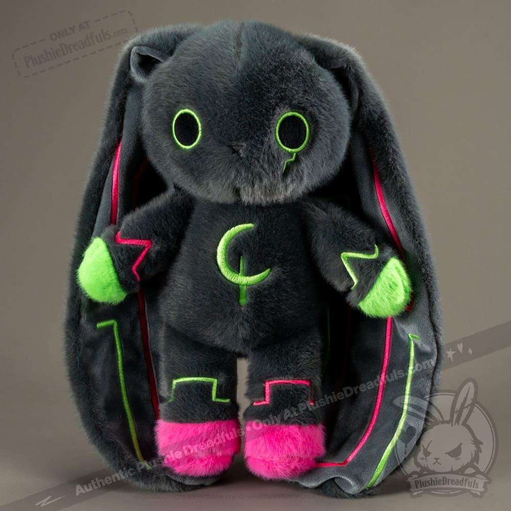 Plushie Dreadfuls DPDR Rabbit Stuffed Animal - Soft Plush Toy for Anxiety Relief, Mental Health Awareness & Comfort | Perfect Gift for Therapy, PTSD Support & Emotional Wellness