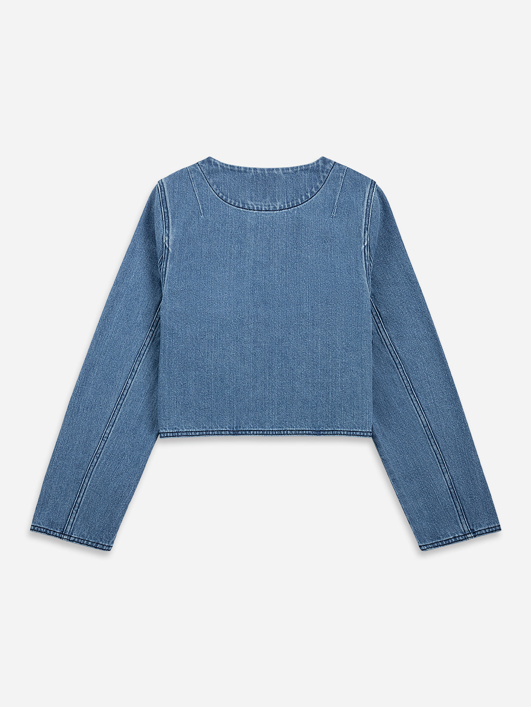 Stylish Ribbon Up Denim Jacket for Women - Trendy Distressed Light Blue Denim Coat with Adjustable Ribbon Lacing - Perfect for Casual Outings, Music Festivals & Streetwear Fashion
