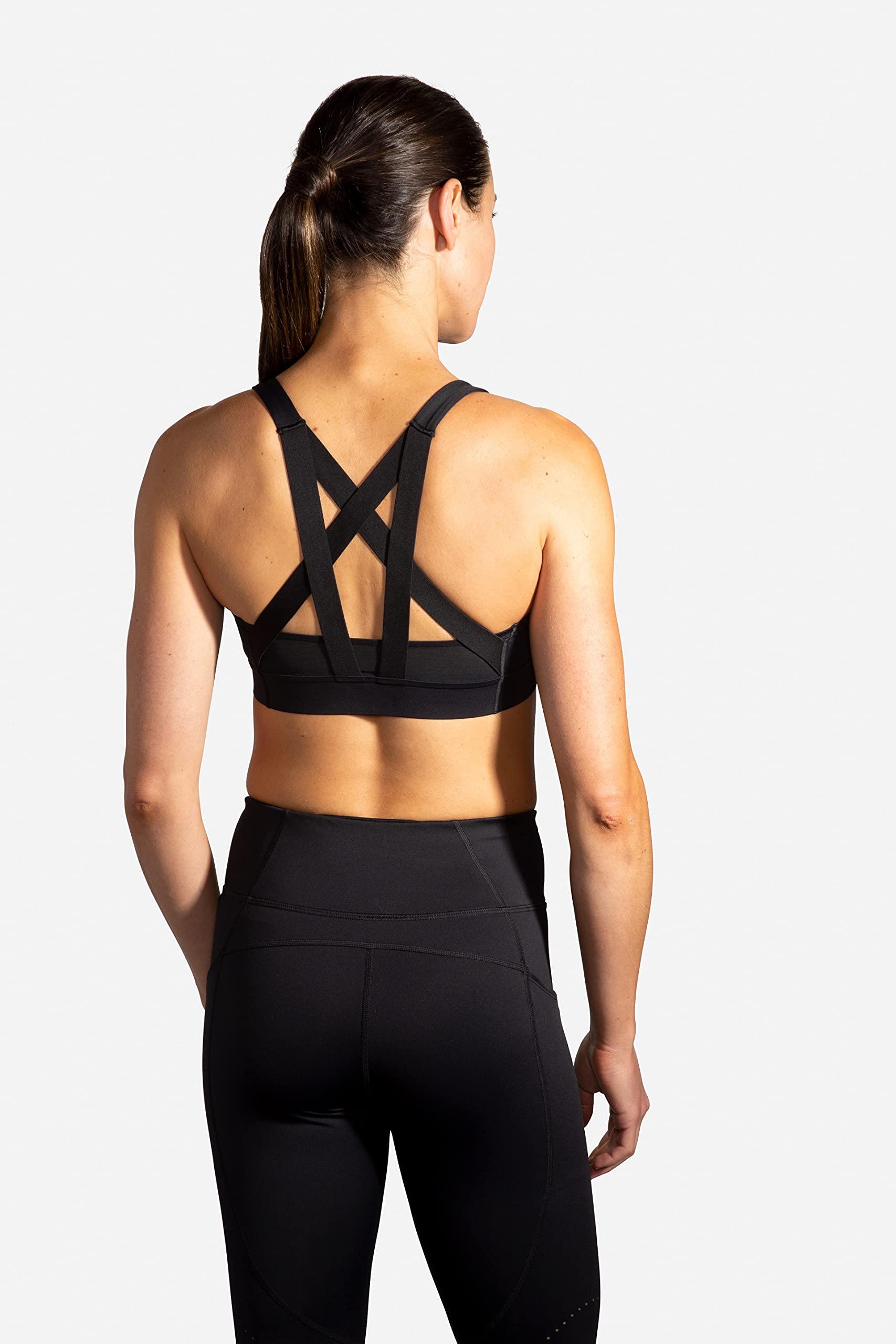 Brooks Women's Plunge Sports Bra - High Support Running Bra for Workouts, Yoga & Active Sports | Comfortable & Breathable for Gym, Fitness & Daily Wear