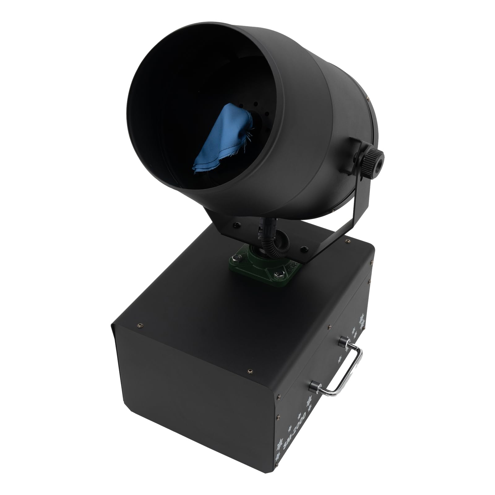 2000W Moving Head Snowflake Machine - High Power Shaking Head Jet Foam Party Machine for Stage, Wedding & Events - Creates Realistic Snow Effect & Fake Snow - Perfect for Christmas Parties, DJ Shows, and Nightclub Performances