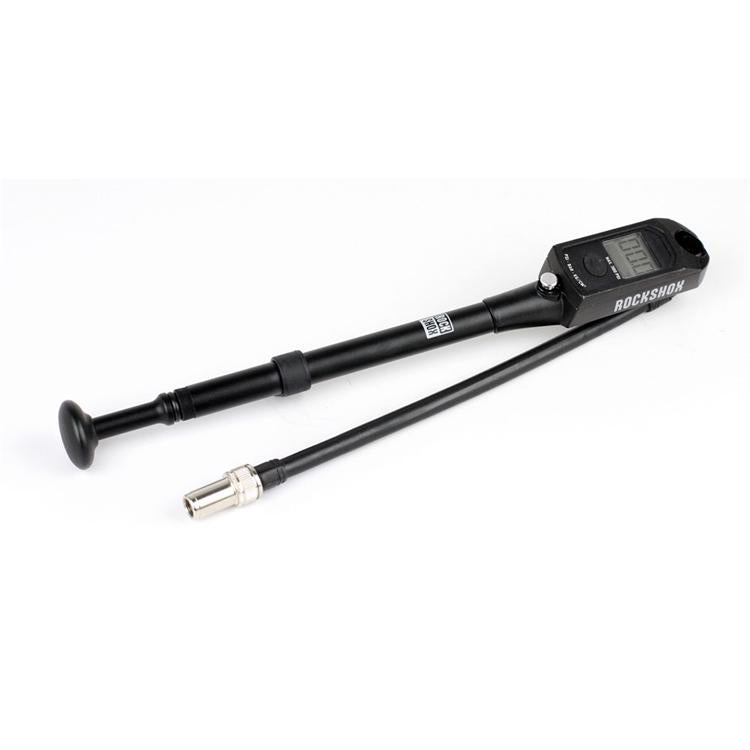 RockShox HP Digital Fork and Shock Pump - High Precision Air Pressure Gauge for MTB, Dirt Bike, and Off-Road Vehicles - Perfect for Trail Riding, Downhill, and Bicycle Maintenance