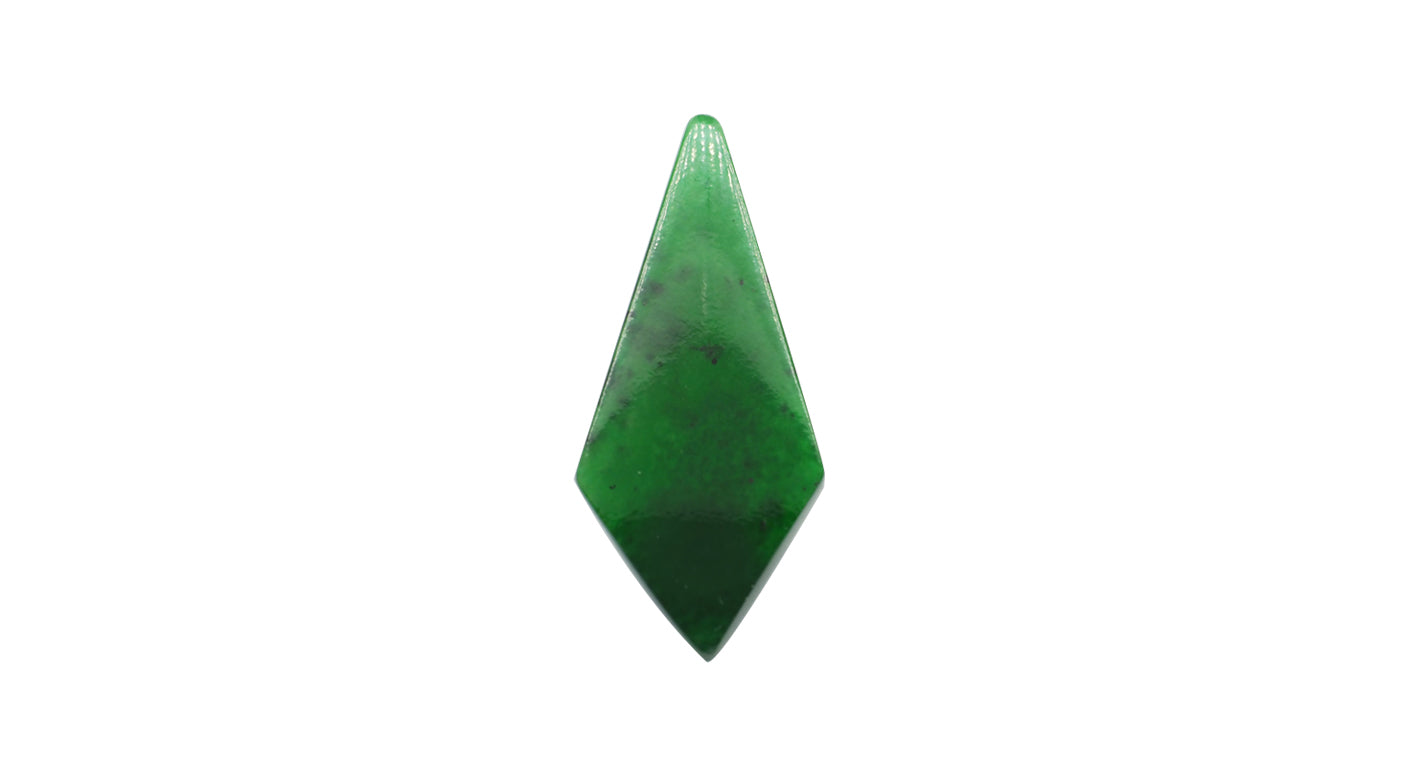 Natural Green Jade Gemstone - 6.71 Carat Certified Loose Stone for Jewelry Making, Healing Crystals & Spiritual Collection