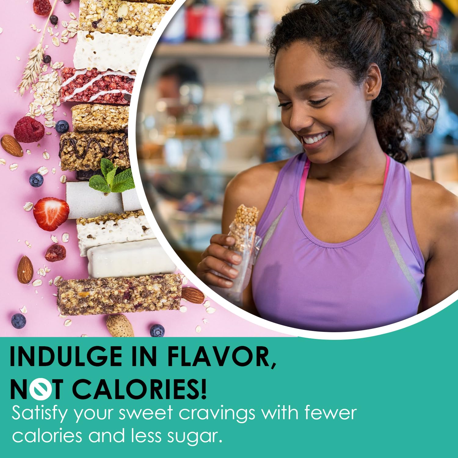 Protiwise High Protein Nutrition Bar - Caramel Nut Flavor | 15g Protein, Gluten Free, Low Fat & Sugar | Keto-Friendly Meal Replacement Snack for Weight Loss | Perfect for Gym, Hiking & On-the-Go Energy | 7 Bars per Box