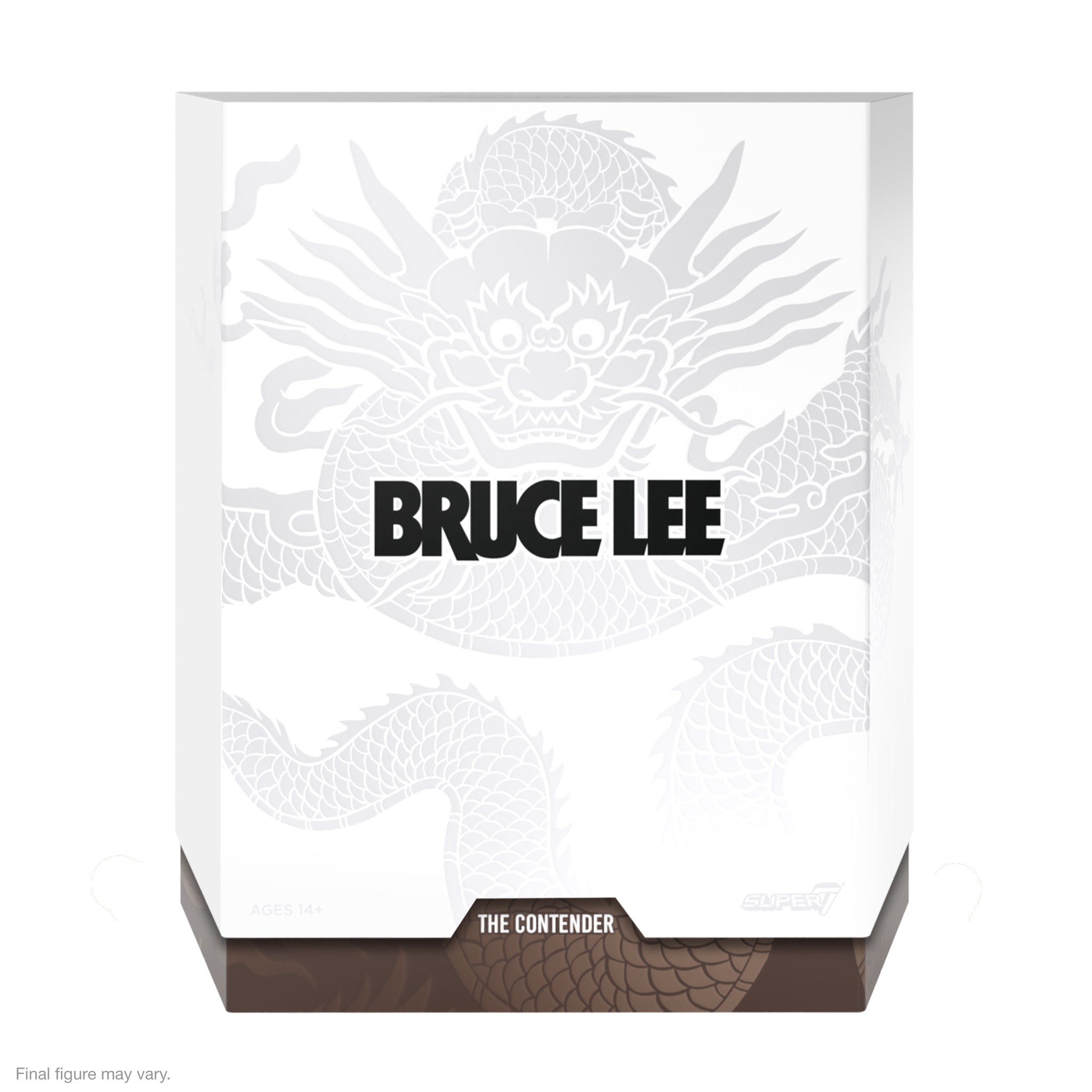 Super7 Bruce Lee The Contender Ultimates! Action Figure - Collectible Martial Arts Movie Memorabilia for Display & Gifts