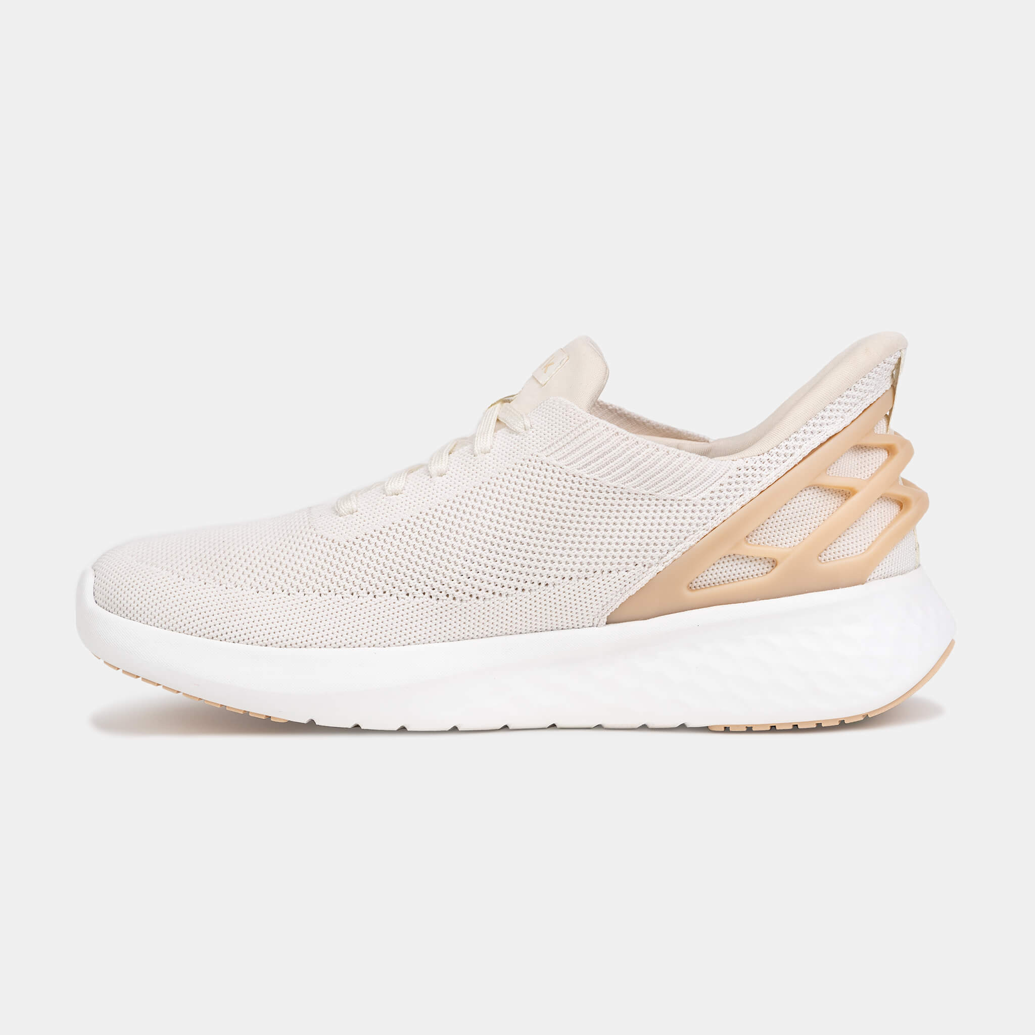 Women's Athens White Creme Sneakers - Comfortable Casual Walking Shoes for Women | Perfect for Work, Travel & Everyday Wear
