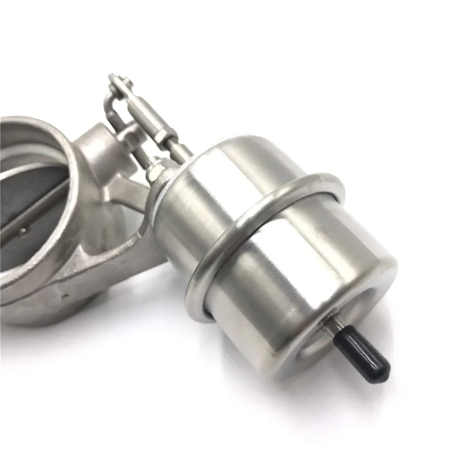 3'' 76MM Stainless Steel Exhaust Cutout Valve Kit with Vacuum Actuator - Open Style for Performance Cars & Trucks - Boost Sound & Power for Racing, Off-Road & Custom Builds