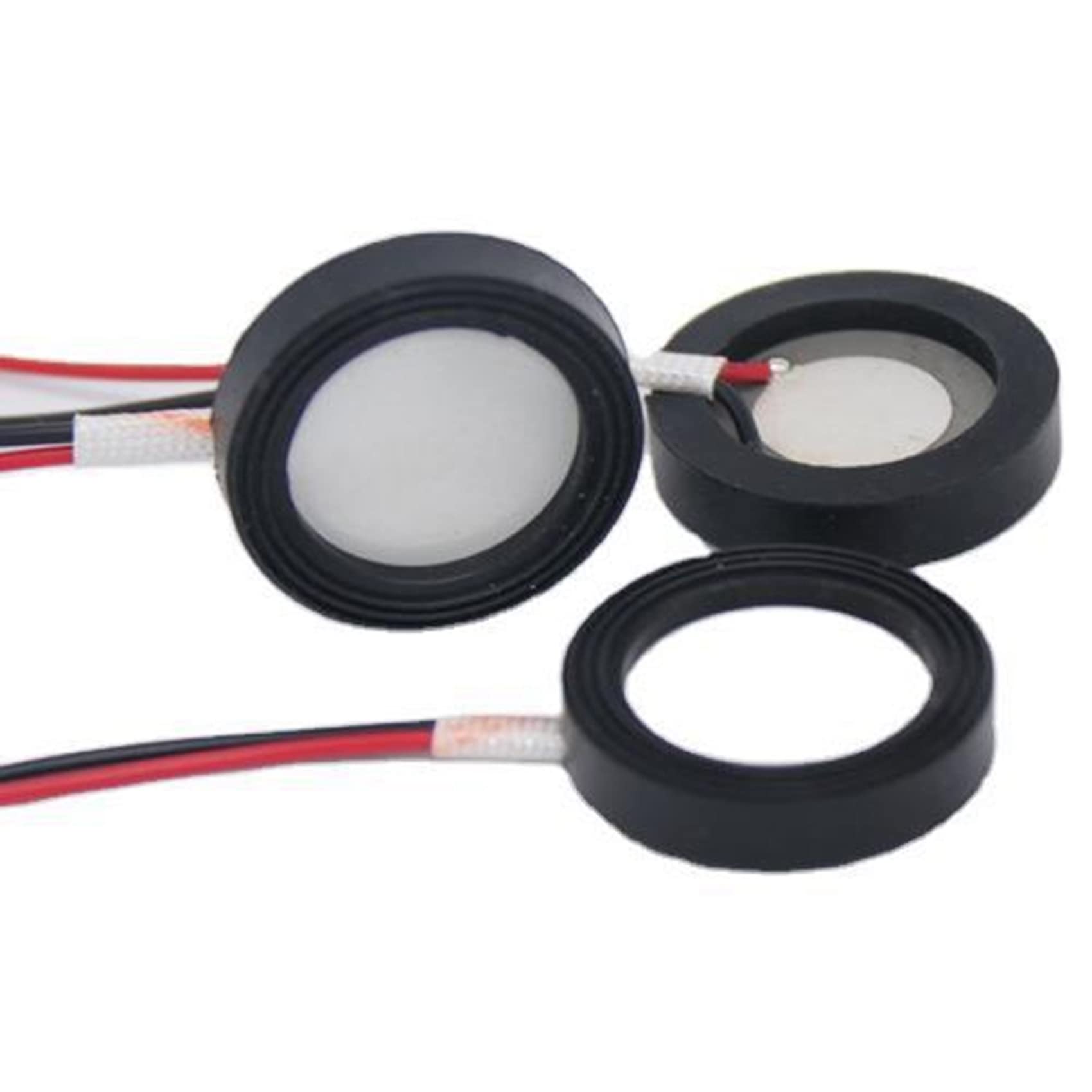 5 PCS 25mm Ultrasonic Mist Maker Fogger Discs with Wires & Sealing Rings - Perfect for Humidifiers, Aroma Diffusers, DIY Fog Effects and Water Features