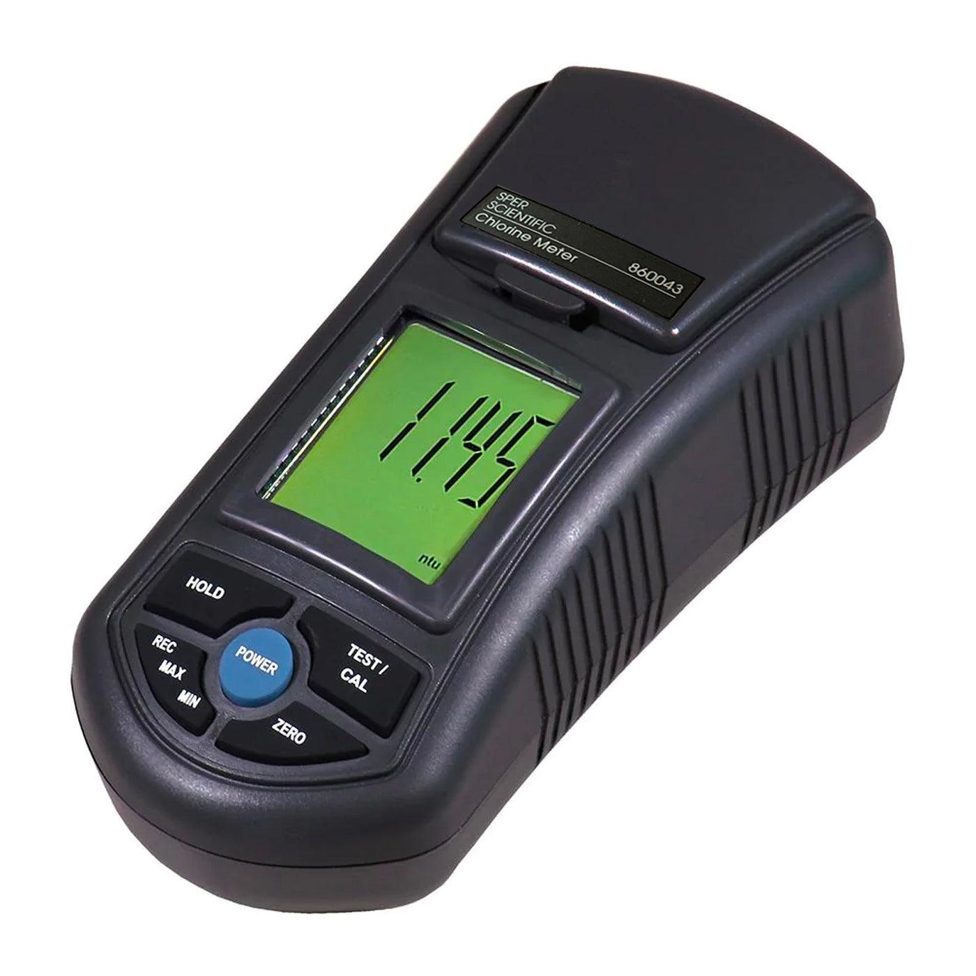 **Portable Digital Chlorine Meter for Water Testing - Large LCD Display | Pool, Spa, Aquarium & Drinking Water Quality Monitor**