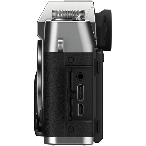 FUJIFILM X-T30 II Mirrorless Digital Camera Body Only - Silver | Compact Travel & Street Photography Camera for Vloggers & Content Creators