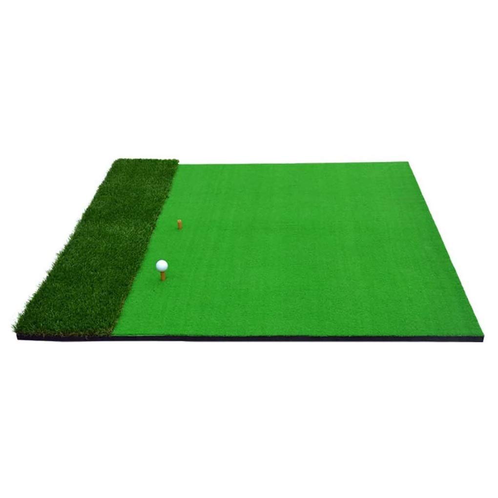 Premium Golf Hitting Mat - Artificial Grass Practice Mat for Indoor/Outdoor Golf Training - Perfect for Driving Range, Backyard Practice & Chipping Drills - Durable Rubber Base Non-Slip Golf Mat for Men & Women