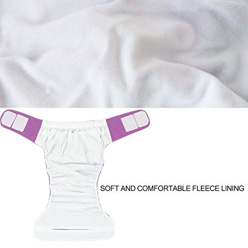 **Waterproof Reusable Adult Diaper Cover - Washable Cloth Nappy for Elderly & Incontinence - Comfortable Pocket Diaper for Day & Night Use**