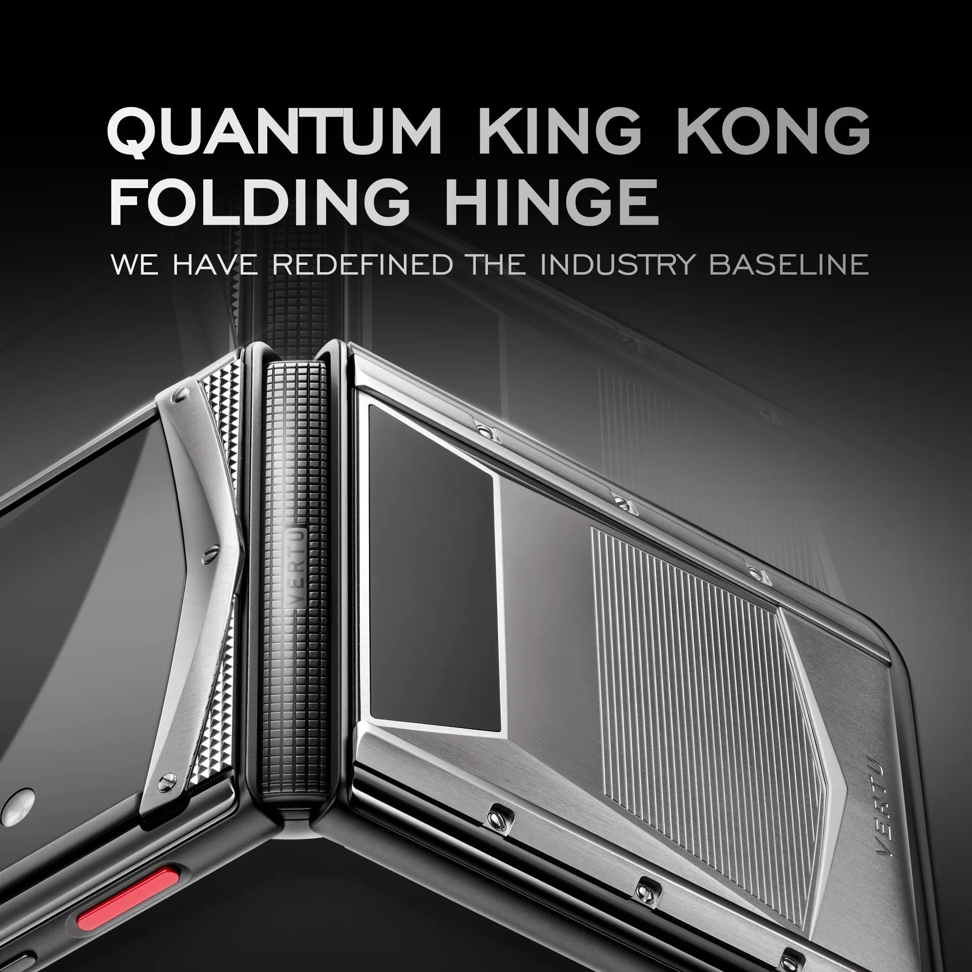 Quantum Flip Cyber Titanium Smartphone - Exclusive Limited Edition Package | Premium Durability & High Performance for Business & Gaming