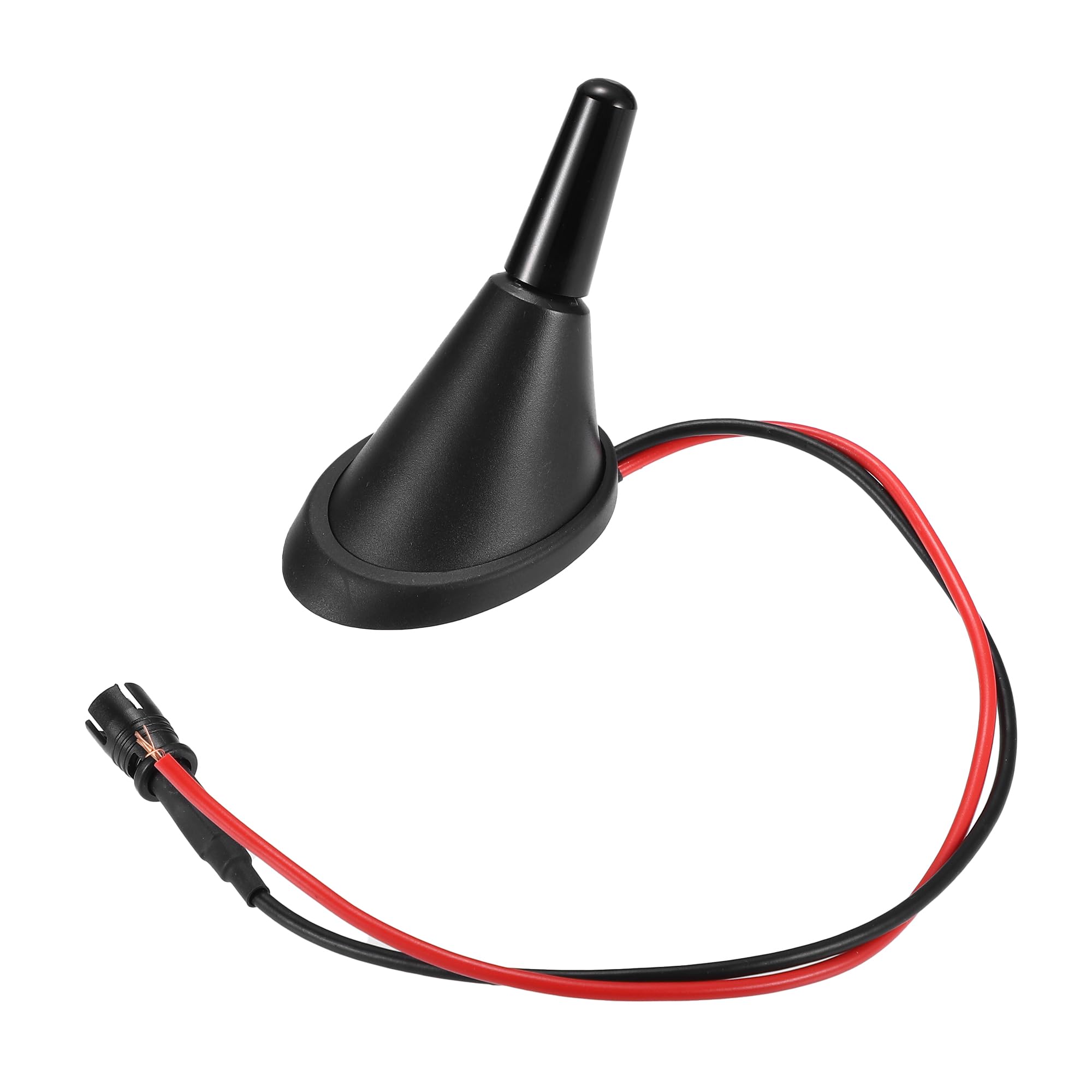 X AUTOHAUX Universal 3cm Short Car Antenna Replacement - Compatible with Most Vehicles, Compact Design for Improved Signal Reception - Perfect for Cars, Trucks & SUVs