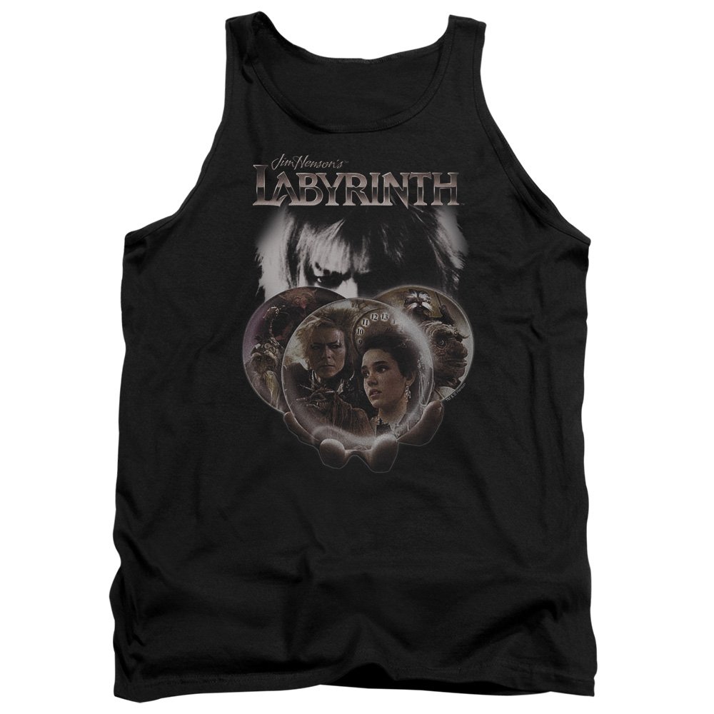 Labyrinth Globes Unisex Tank Top for Men & Women - Breathable Casual Wear for Gym, Beach & Summer Outfits