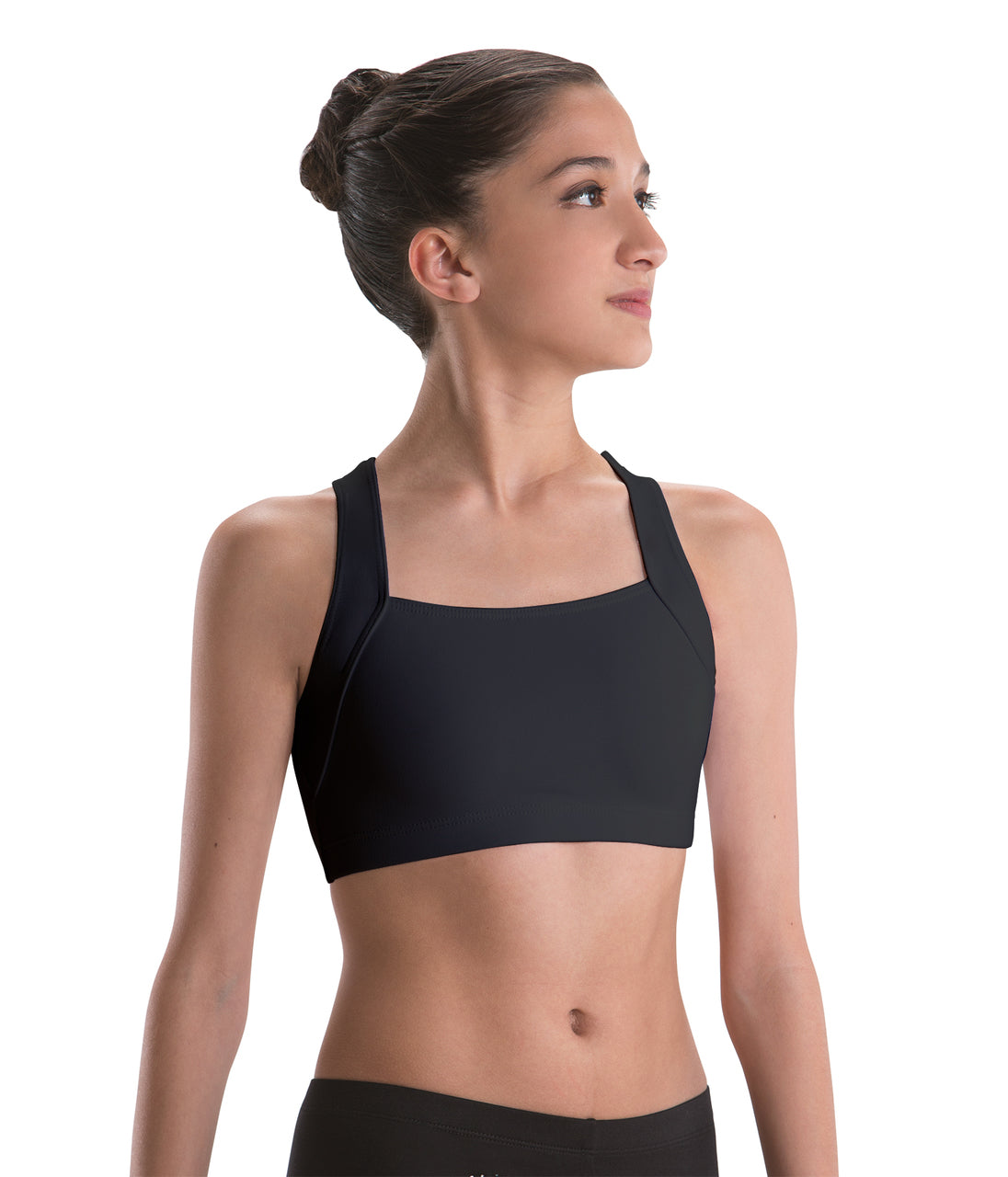 3034L Cross Back Bra Top - Silkskyn Seamless Crop Top for Yoga, Workout & Lounge Wear - Women's Comfortable Sports Bralette