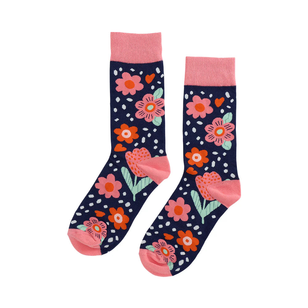 Annabel Trends Boxed Socks - Mum is How You Spell Love - Cute Gift Socks for Mother's Day, Birthday & Special Occasions