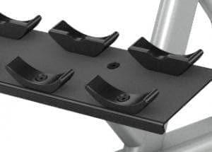 Precor Discovery Series Beauty Bell Rack (DBR0813) - Premium Dumbbell Storage for Home & Commercial Gyms - Perfect for Weight Training & Fitness Studios