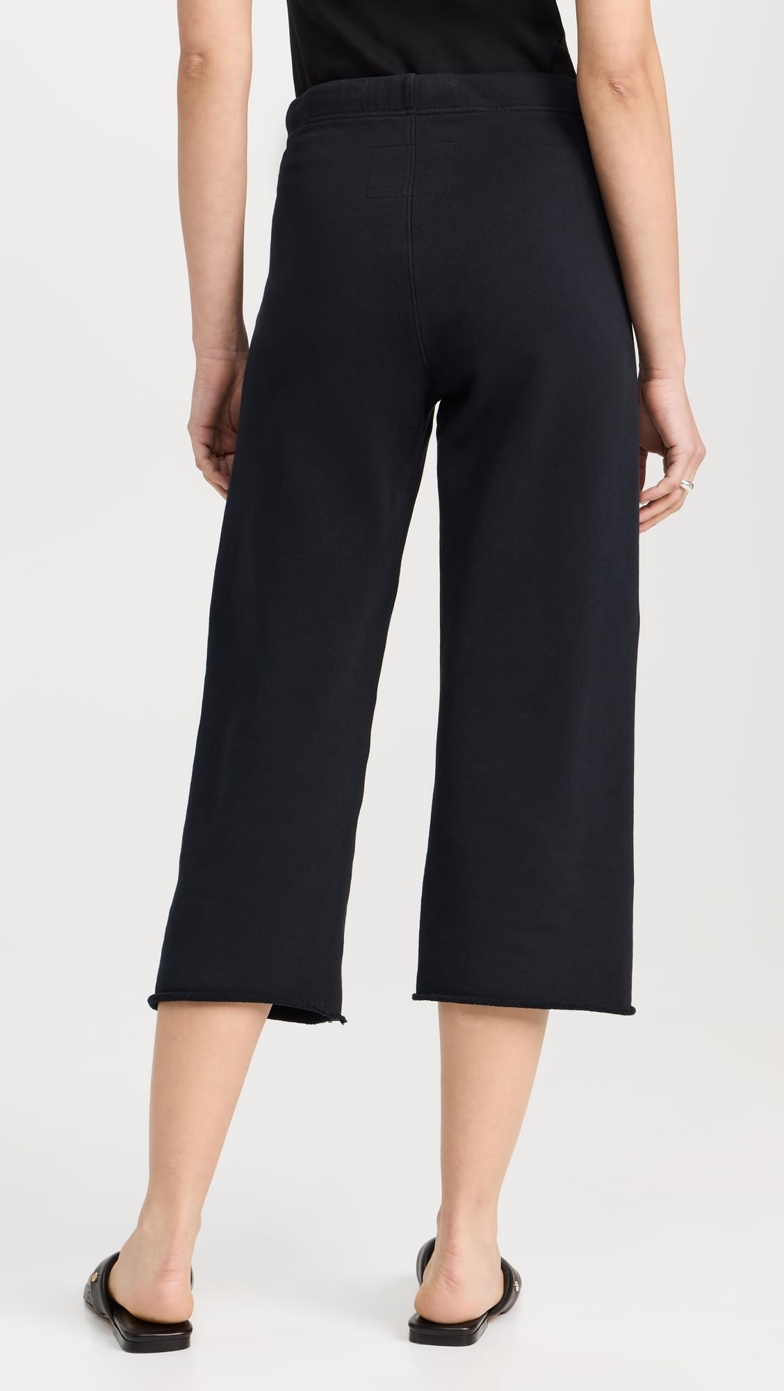 Frank & Eileen Women's Cropped Wide Leg Sweatpants - Soft Lounge Pants for Yoga, Travel & Casual Wear - High Waisted Comfort Joggers for Women