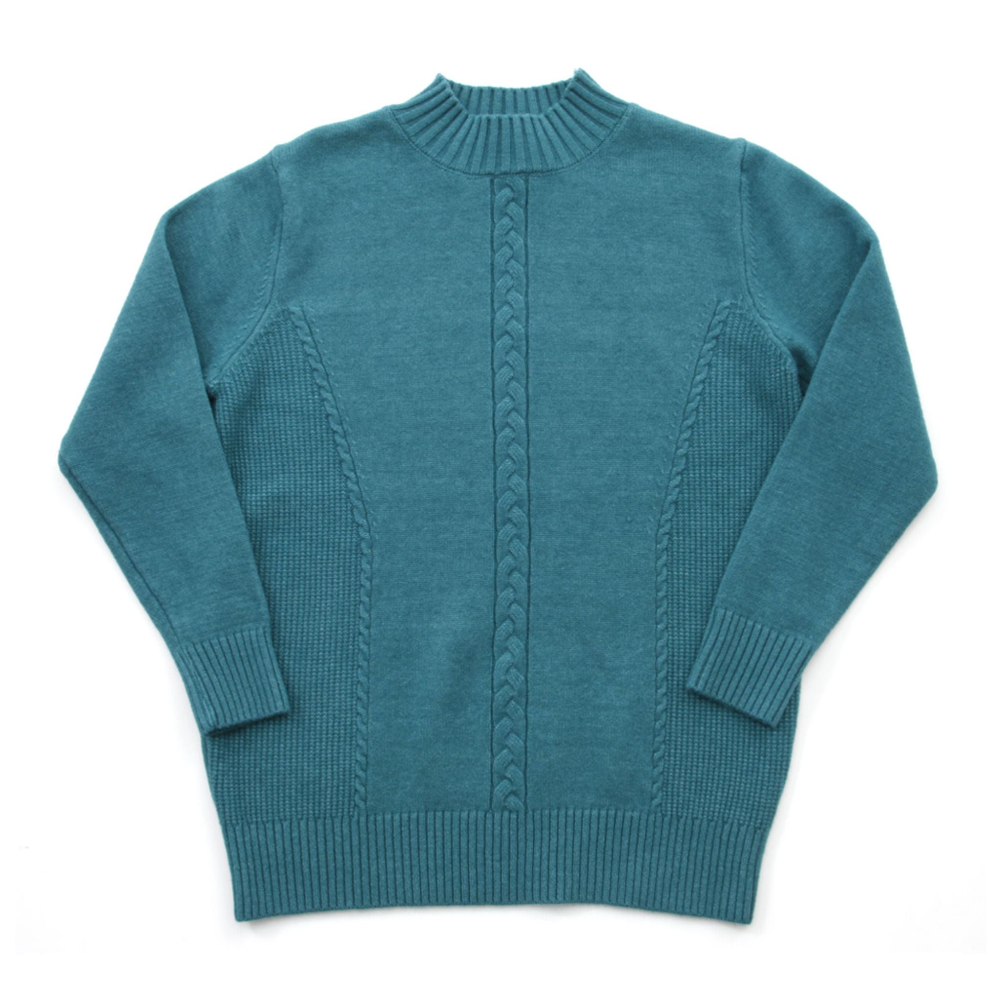 Freeze Zone Winter Sweater for Women - Cozy Green Knit Pullover | Perfect for Cold Weather, Outdoor Activities & Holiday Gatherings