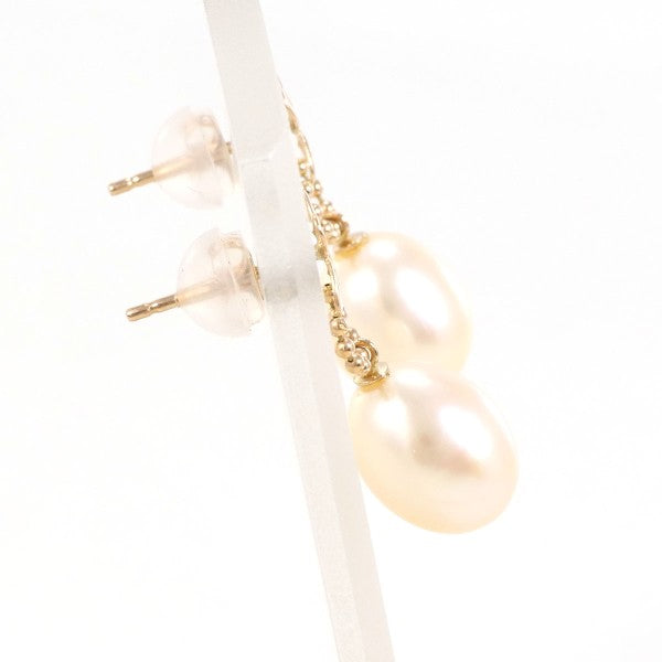 18K Pink Gold Pearl Earrings for Women - Elegant & Timeless Jewelry Gift for Weddings, Parties & Special Occasions