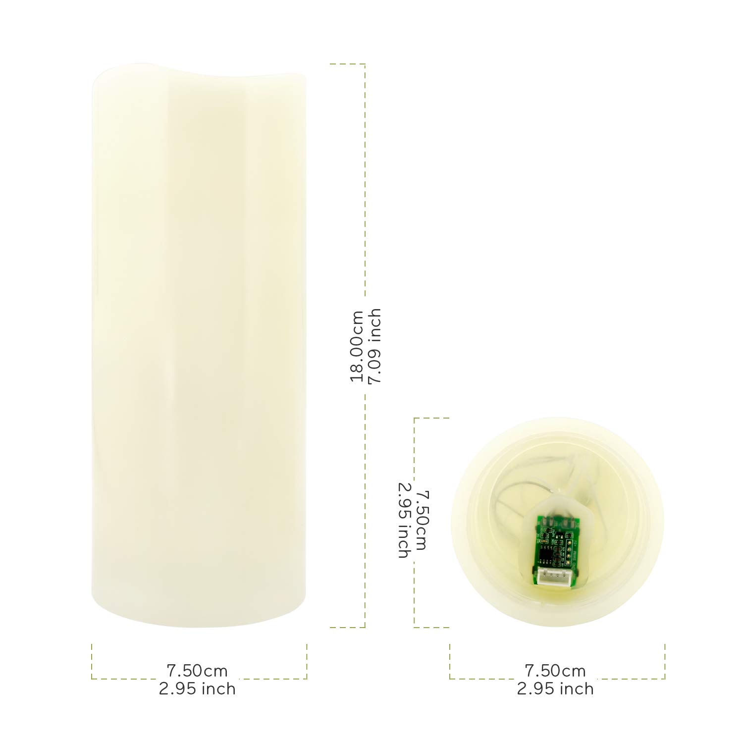 Realistic Escape Room Candle Props - Blow On/Out to Unlock Puzzle Game for Indoor Adventure (EM Lock Control) - Perfect for Mystery Games, Team Building & Escape Room Challenges