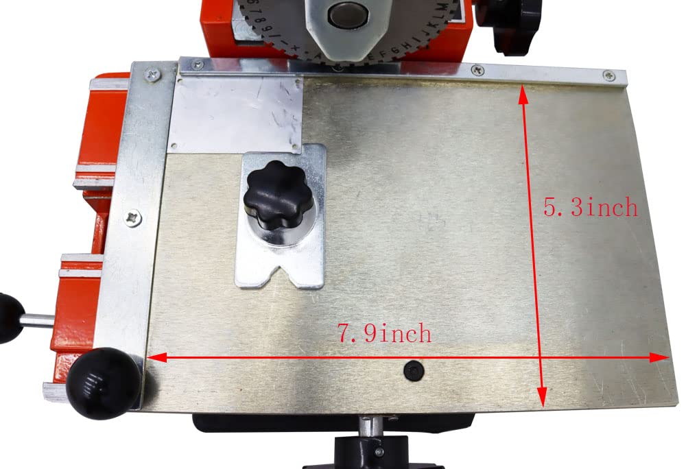 INTBUYING 4mm Metal Stamping Printer - Semi-Automatic Marking Machine for Labels & Sheets | Perfect for Jewelry, Leather Craft & Industrial Tagging