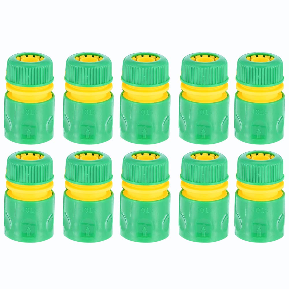 10 Pcs Quick Tap Water Adapter 1/2 Inch - Fast Connect Irrigation Hose Fittings for Garden, Lawn, and Outdoor Watering Systems