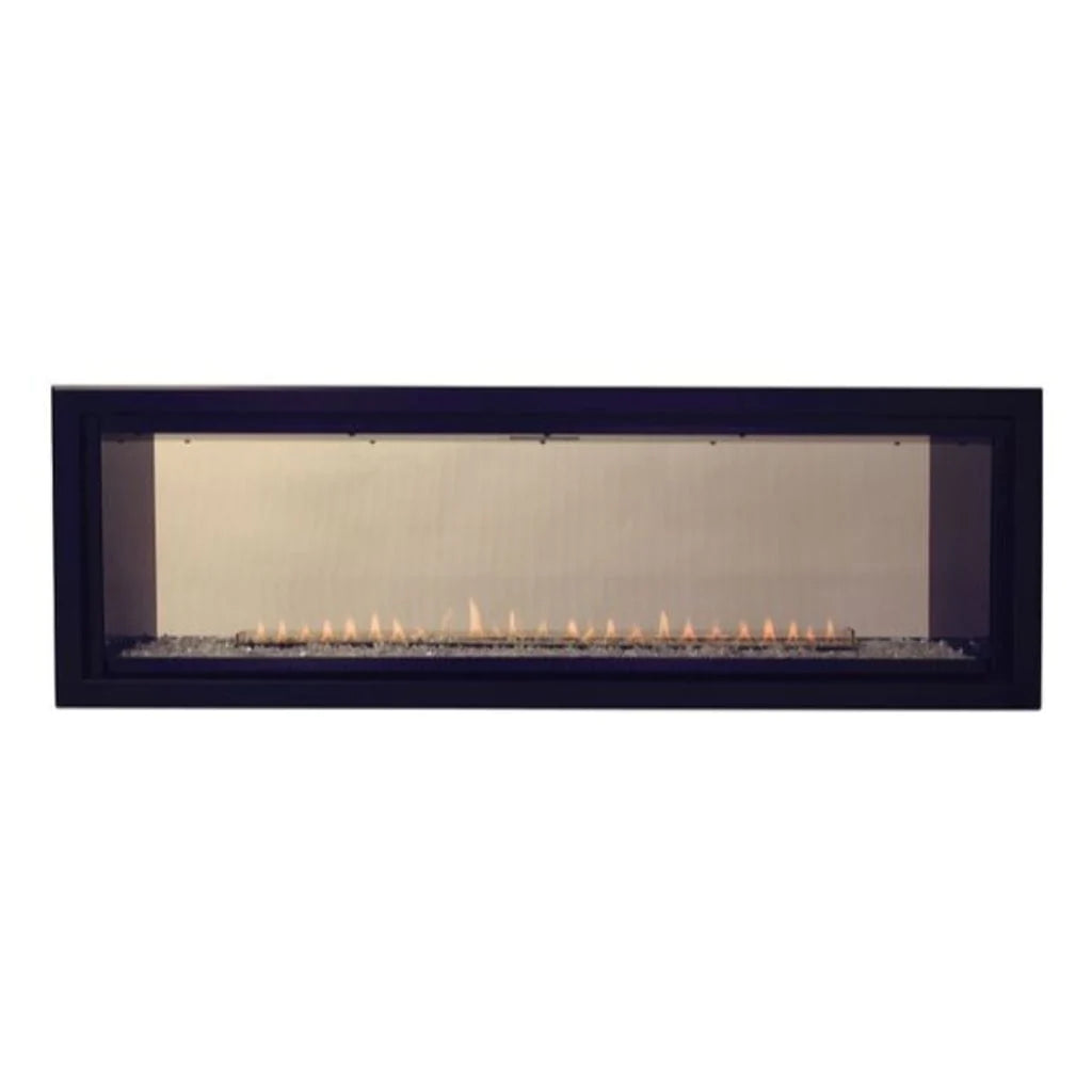 Empire Comfort Systems VFLB48SP90N 48-Inch See-Through Vent-Free Linear Fireplace - Modern Indoor Heating Solution for Living Rooms, Bedrooms & Patios