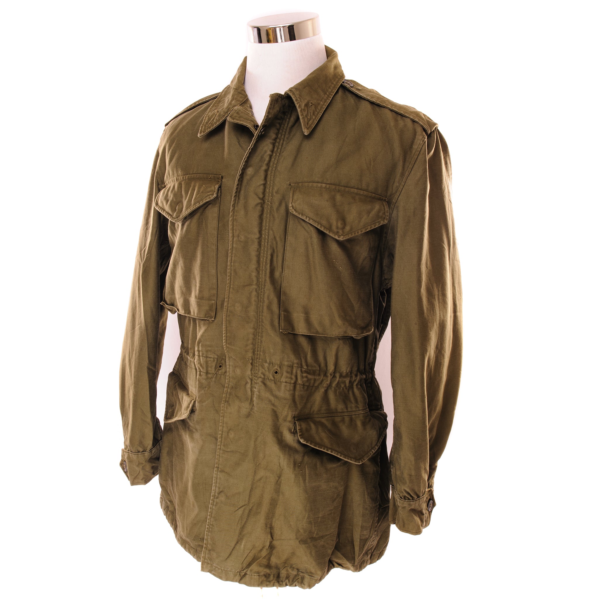 Vintage US Army M-1951 M51 Field Jacket - Authentic Vietnam War Era Military Coat - Size Small Long - Durable Outdoor & Reenactment Gear