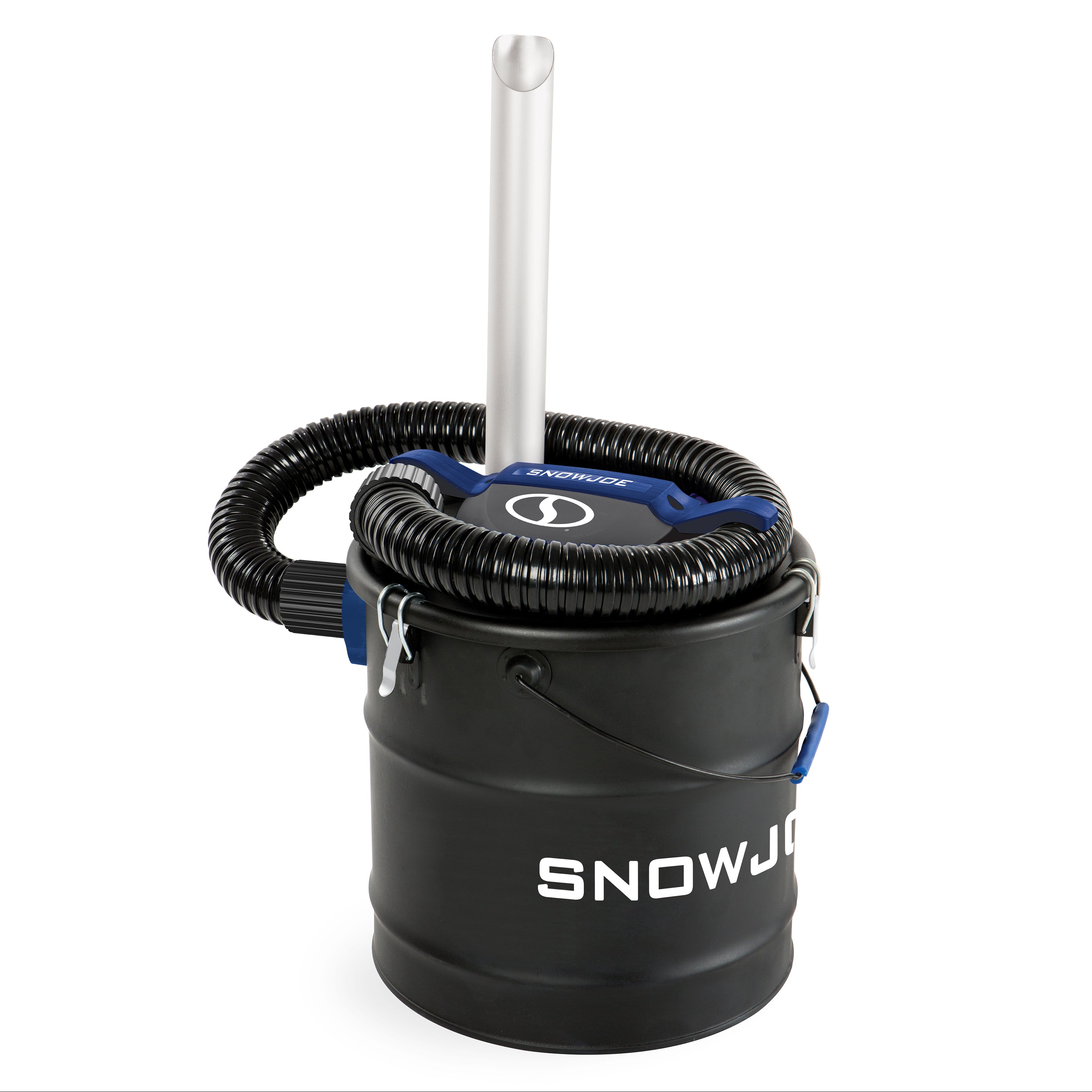 Snow Joe ASHJ202E 5 Amp 4.8 Gallon Ash Vacuum - Perfect for Fireplace, Wood Stove & BBQ Grill Cleanup