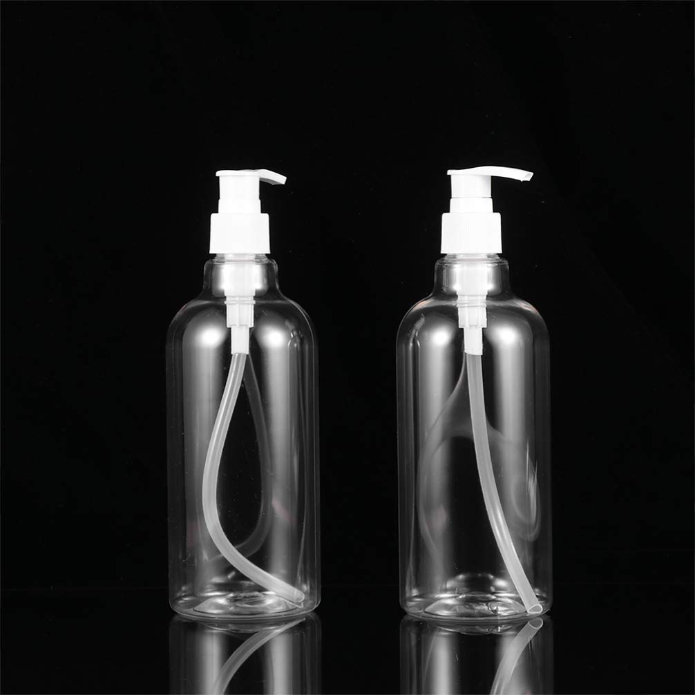 Cabilock 3-Piece Shampoo Dispenser Bottles Set - Leak-Proof Travel Shampoo Containers for Toiletries, Bathroom & Gym Essentials (Great for Shower, Camping & Air Travel)