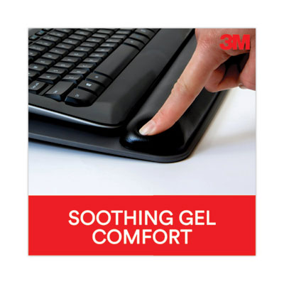 3M™ Antimicrobial Gel Keyboard Wrist Rest - Ergonomic Support for Typing & Gaming (19.6