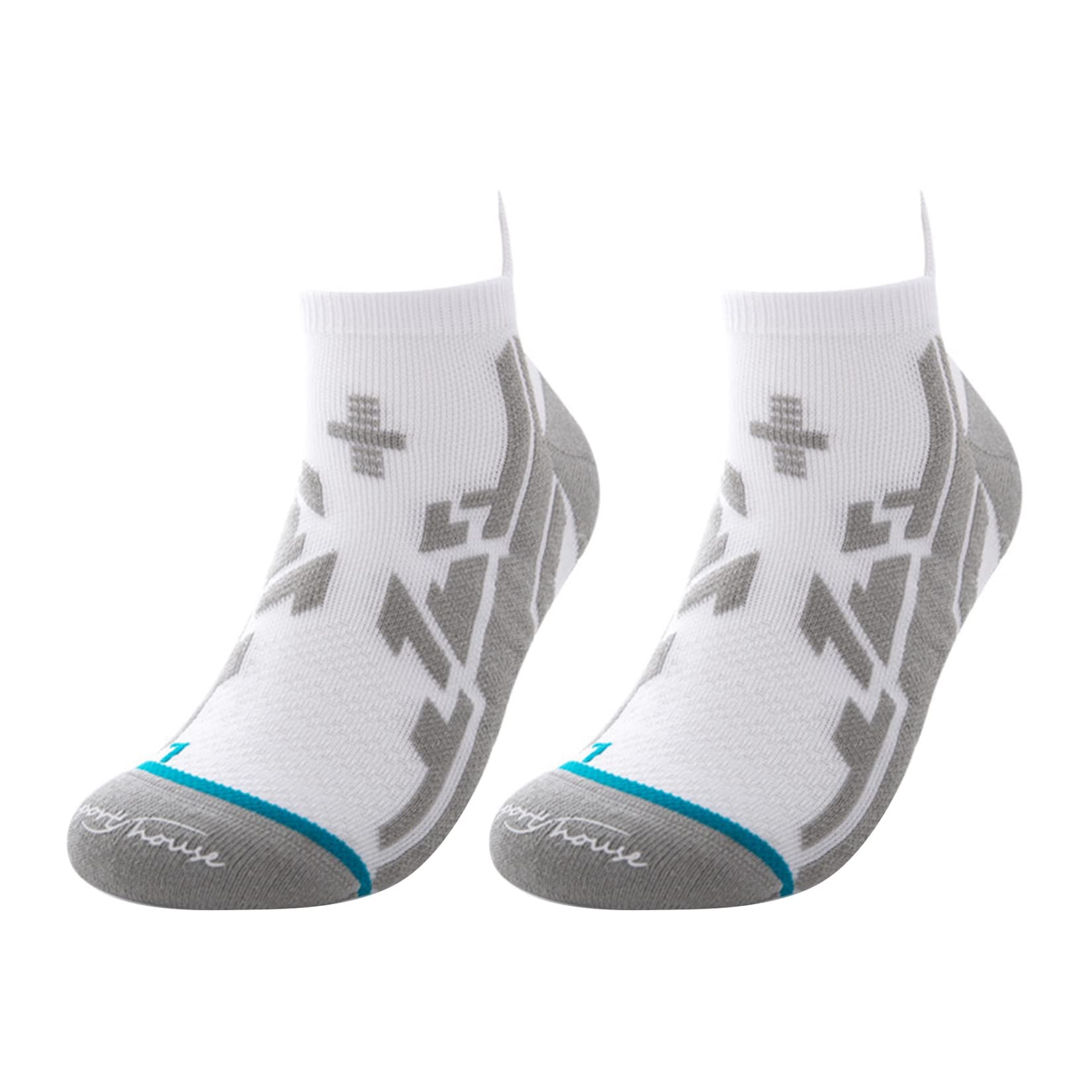 Best Athletic Compression Socks for Running & Sports - Anti-Slip, Moisture-Wicking, Breathable Unisex Socks - Perfect for Marathon, Workout & Recovery